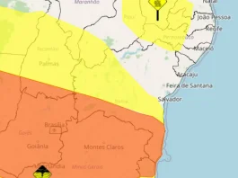 alerta de chuvas bahia 22 de novembro inmet