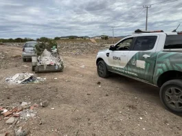 Descarte irregular de lixo guanambi