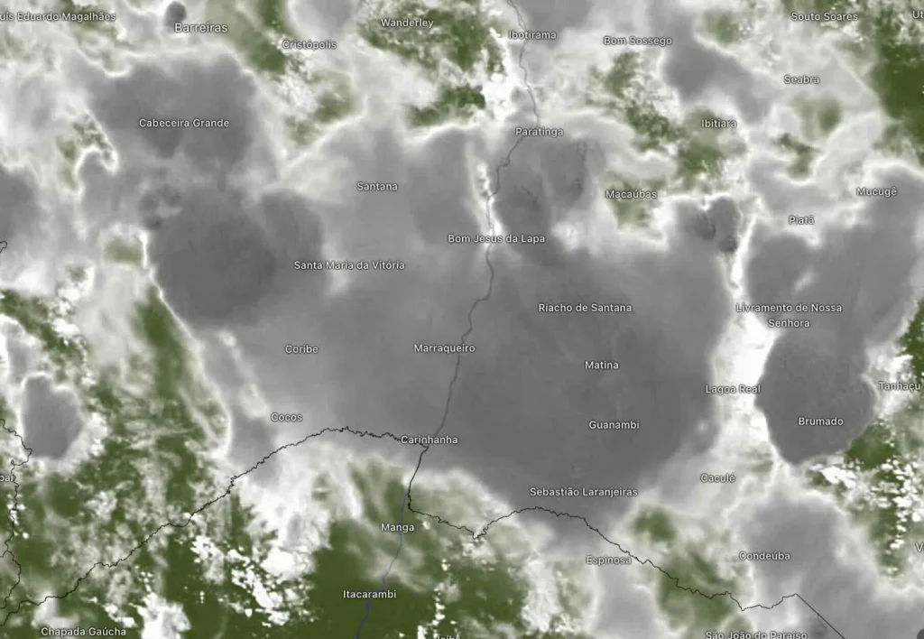 imagem de satélite Guanambi