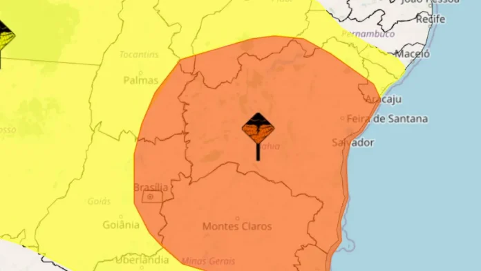 Alertas de chuvas bahia 23 de novembro