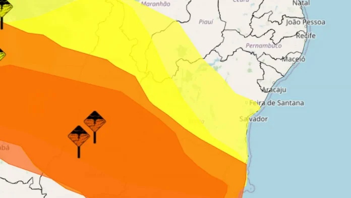 Alertas de chuva Bahia novembro