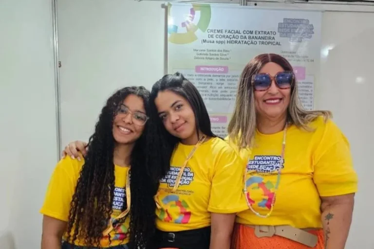 Estudantes baianas desenvolvem creme facial a base de coração da bananeira