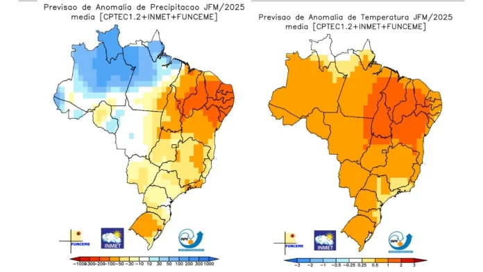 prognóstico chuvas verão 2025