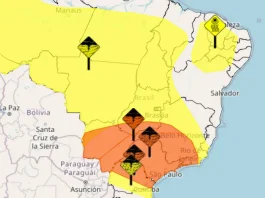 alertas de chuva 20 de dezembro