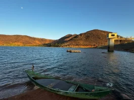 Destaque barragem de Ceraíma