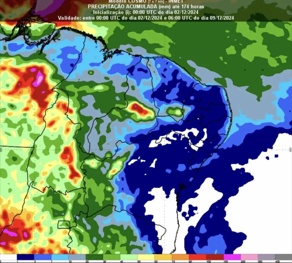 previsao inmet até 9 de dezembro