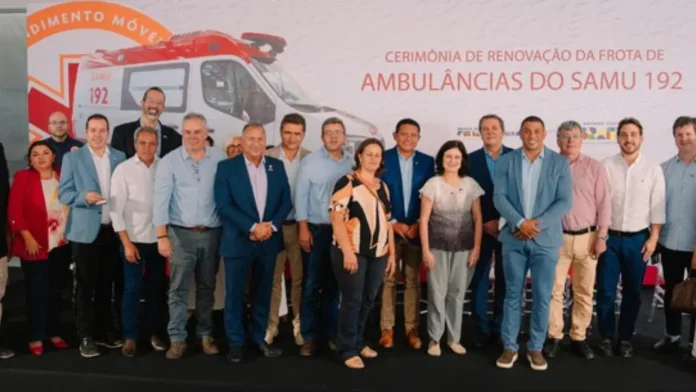 Ministério da Saúde entregou 27 novas ambulâncias do Samu para municípios da Bahia