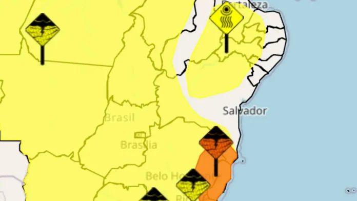 Alerta de chuvas 23 de dezembro