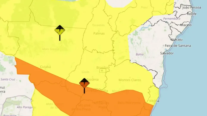 alertas de chuva inmet 3 de dezembro