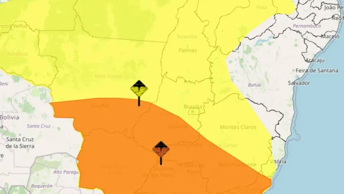 Alertas inmet 2 de dezembro