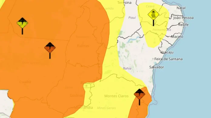 Alertas de chuva inmet 24 de dezembro