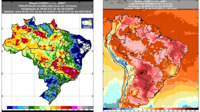 Previsao inmet 6 de janeiro de 2025