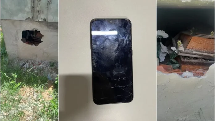 Celular furtado de túmulo de idosa foi localizado em Palmas de Monte Alto