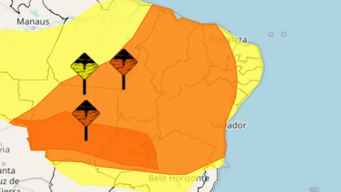 Alertas de chuva 14 de janeiro 2025