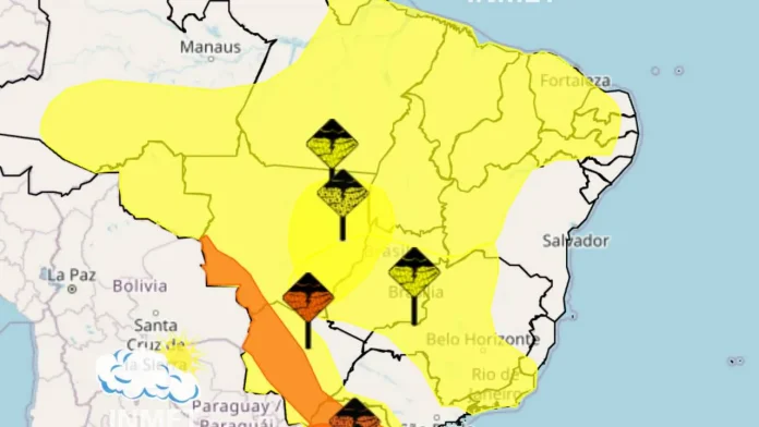 alertas inmet 20 de janeiro