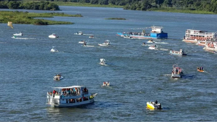 Vazão do Rio São Francisco Bom jesus dos Navegantes