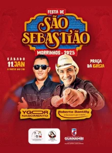 Programação dos Festejos de São Sebastião em Morrinhos começam nesta sexta