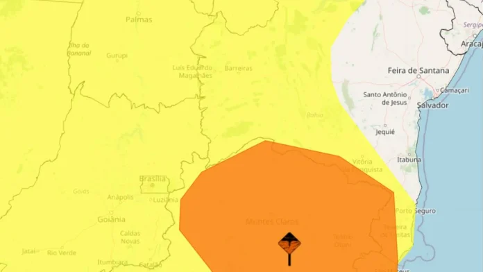 Alertas de chuva 7 de janeiro de 2025