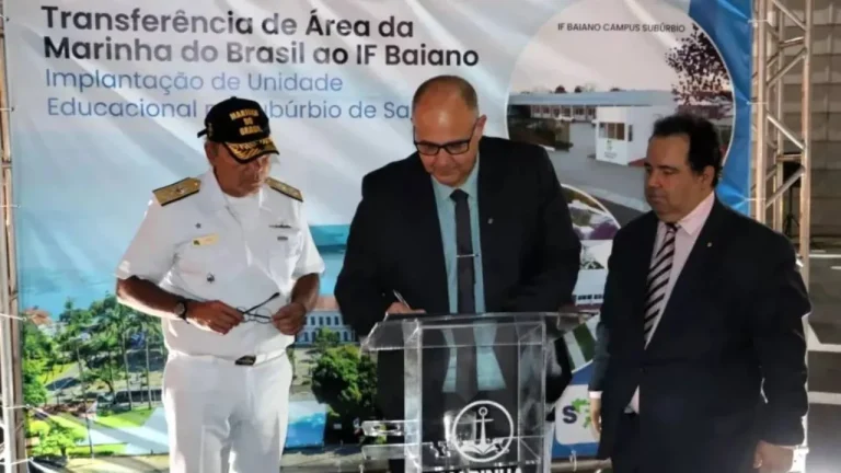 Marinha doou área ao IF Baiano para implantação de unidade em Salvador