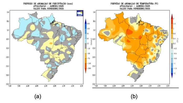 Previsão inmet fevereiro