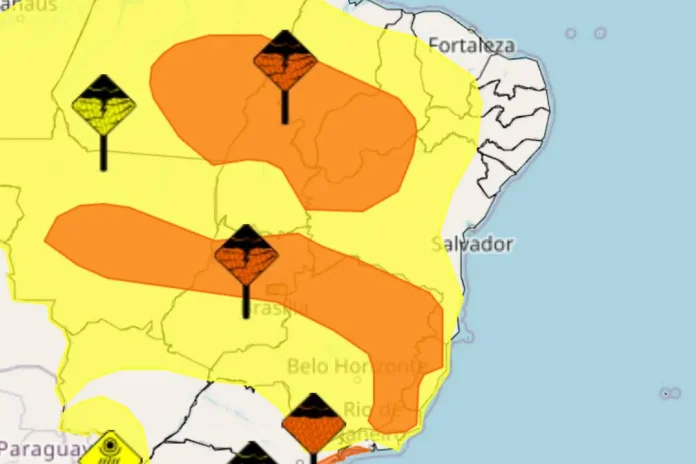 Alertas de chuva 9 de janeiro