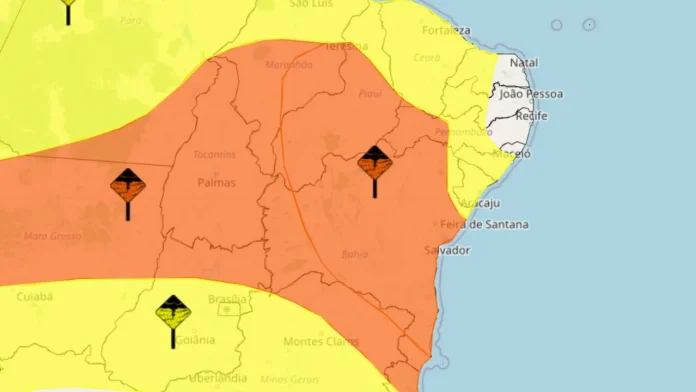 Alertas de chuva 10 de janeiro