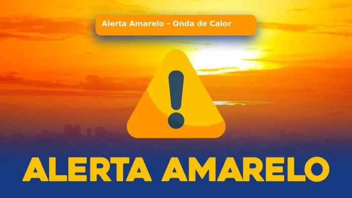Alerta amarelo para onda de calor no Sul do Brasil nesta segunda-feira