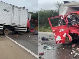 Acidente com caminhão deixa quatro mortos na BR-242