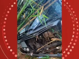 Micro-ônibus que faz serviço de TFD caiu em ribanceira e deixou 19 feridos na Bahia