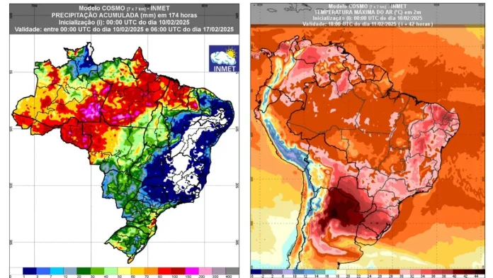 previsao inmet 17 de fevereiro