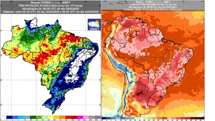 Previsao inmet até 3 de março