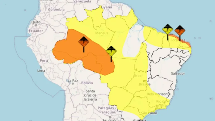 Alertas de Chuva 14 de março