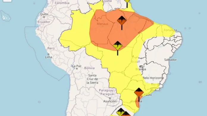 alertas Inmet 12 de março