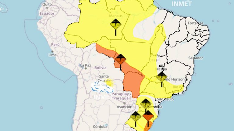 Alertas de chuva 31 de março