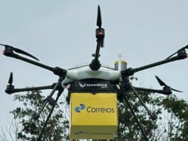 Correios fez primeira entrega por drone