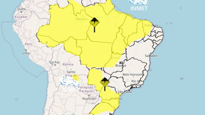alertas inmet 29 de março