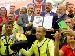 Projeto Condução Decente vai certificar e oferecer linha de crédito a mototaxistas e motofretistas em 75 municípios