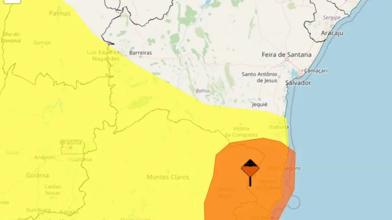 Alertas Bahia Inmet 18 de abril