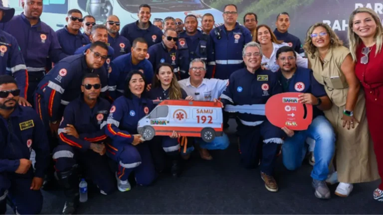Ministério da Saúde anunciou investimento de R$ 160 milhões na Bahiafarma e entregou ambulâncias para o Samu