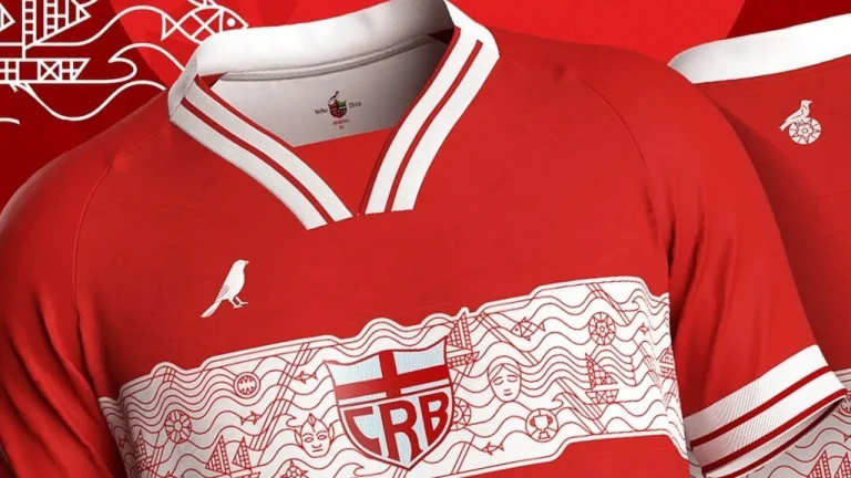 CRB vai jogar Série B do Brasileiro com camisa em homenagem ao Rio São Francisco