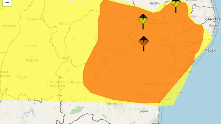 Alertas Inmet Bahia 12 de abril