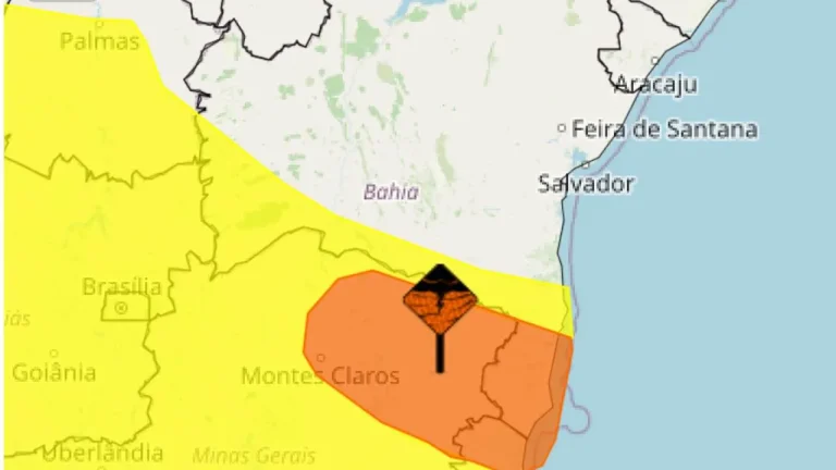 Alertas de chuva Bahia