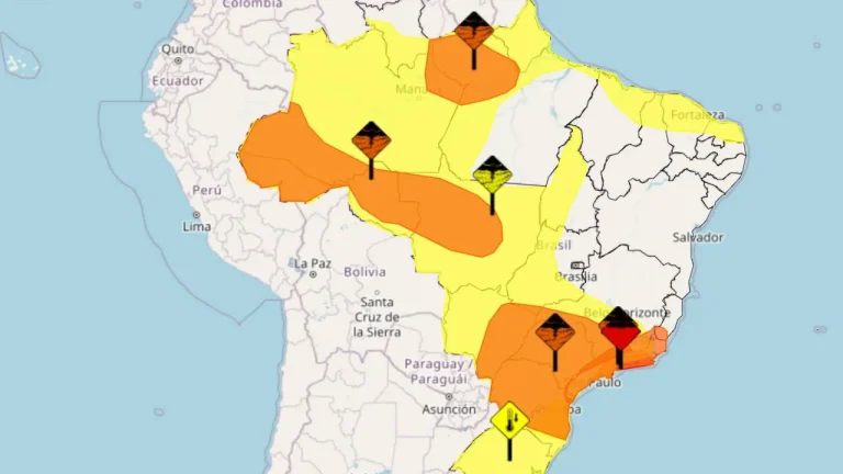 Alertas Inmet 3 de abril