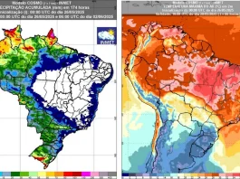 Informativo Meteorológico previsao até 2 de junho