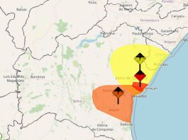 Alertas de chuva bahia 2 de maio