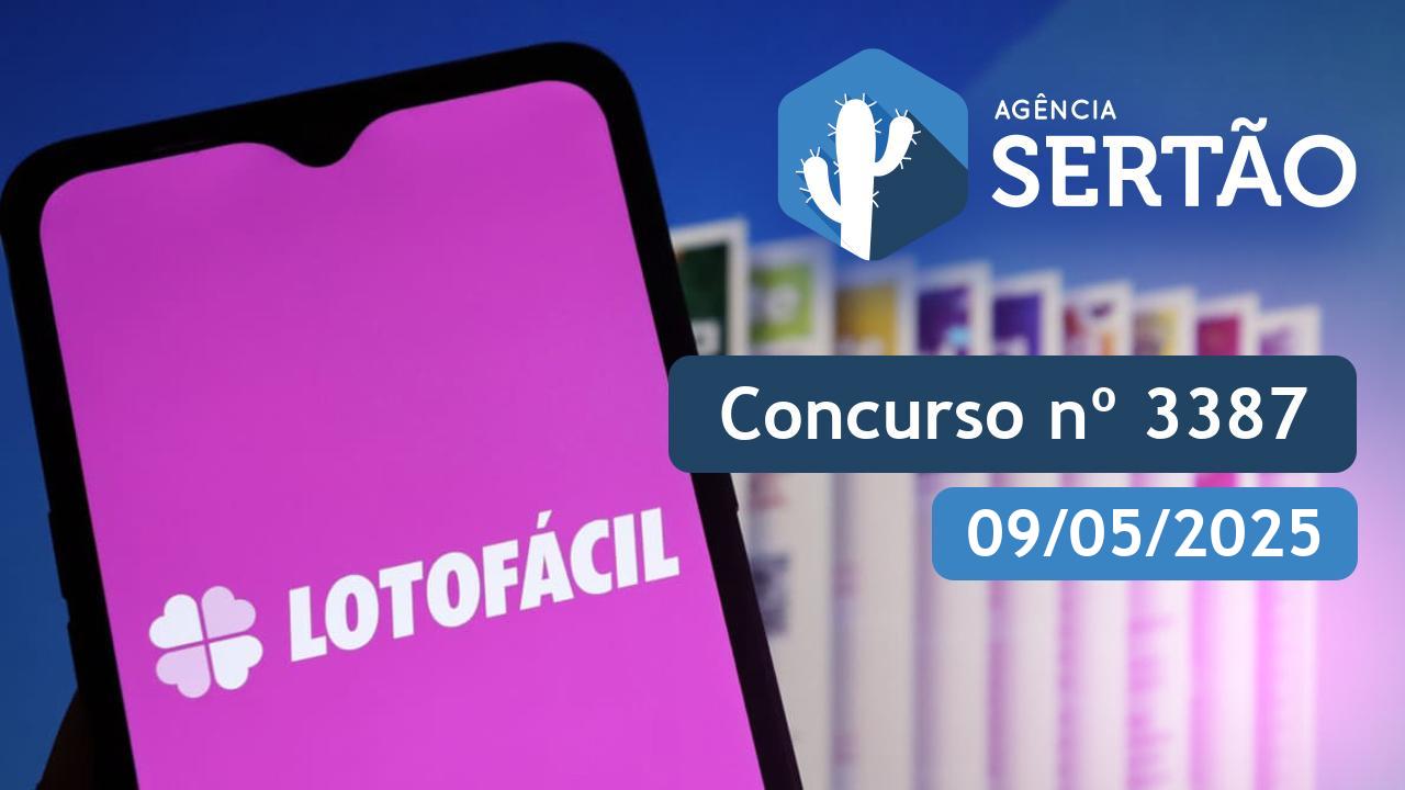 Aposta ganha sozinha prêmio de R$ 1.650.437,74 da Lotofácil nº 3387 nesta sexta-feira