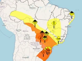 Alertas inmet 23 de junho
