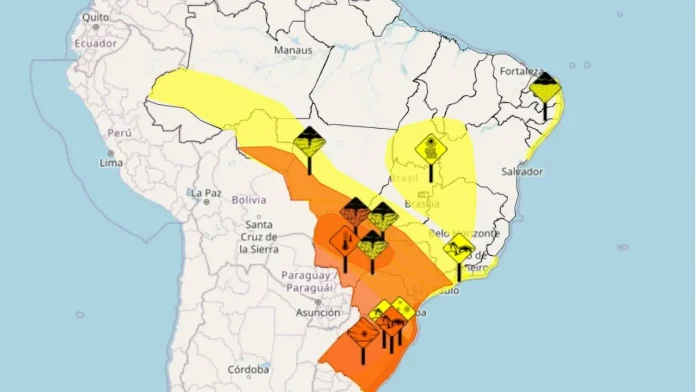 Alertas inmet 23 de junho