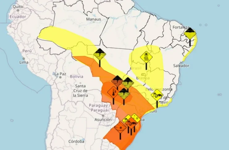 Alertas inmet 23 de junho