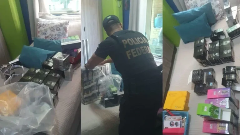 PF deflagrou operação em combate à comercialização de cigarros eletrônicos no interior da Bahia